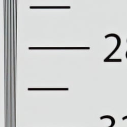 Strong detail to ~2,900 lines horizontal Camera JPEG