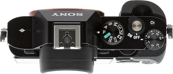 Sony A7 Review -- Top view