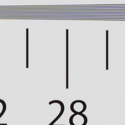 Strong detail to ~2,850 lines vertical ACR converted RAW