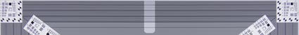 Wide : Miniscule pincushion distortion; hardly noticeable