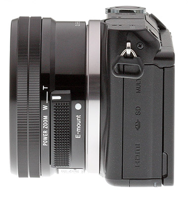 Sony NEX-3N Review -- Left Side View