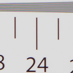 ACR converted RAW: Strong detail to ~2,500 lines vertical