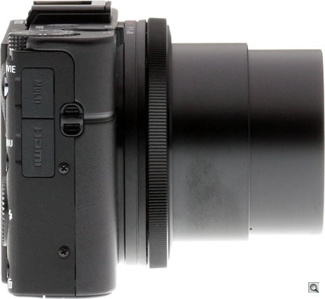 Sony RX100 II review -- right view