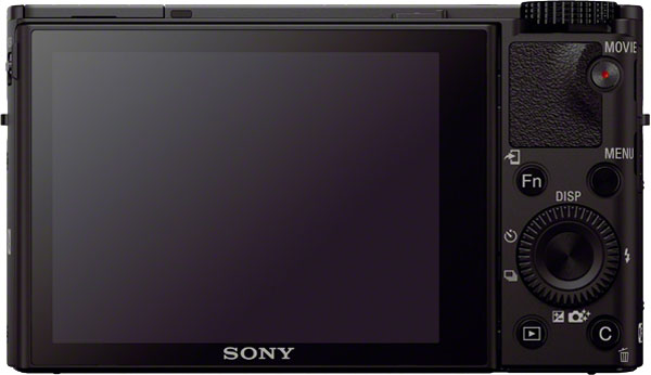 Sony RX100 III Review -- back view