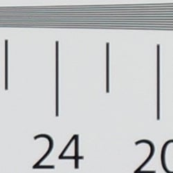 Strong detail to ~2,300 lines vertical Camera JPEG