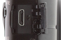 Connectivity couldn't be more simple. There's a micro USB port on the right side of the